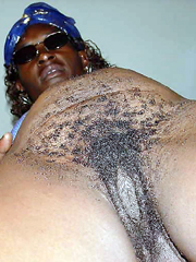 Hairy Black Grannies Porn - Very old black granny with huge and hairy pussy. Full-size image #3