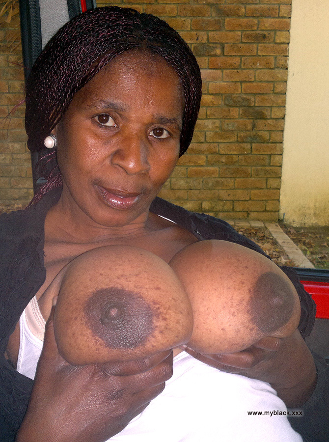 Mature Ebony Breasts